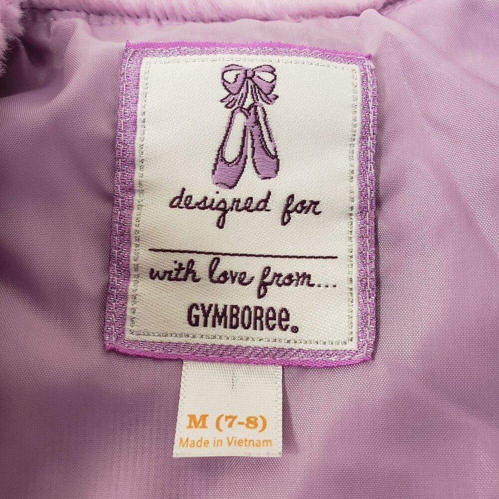 Gymboree Girls Lavender Faux Fur Vest Size Medium 7-8 - Picture 4 of 8